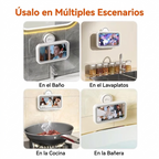 Disfruta tu celular en la ducha sin preocuparte por el agua🚿